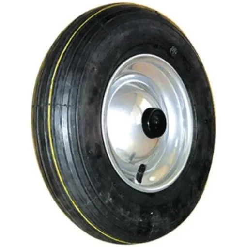 Guitel Hervieu Black Rubber Low Starting Resistance Trolley Wheel, 200kg - 5874022511 product image