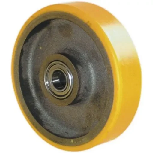 Guitel Hervieu Grey, Yellow Polyurethane Abrasion Resistant, Corrosion Resistant, Low Starting Resistance Trolley - 23-514-200B20 product image