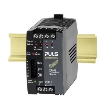 PULS Electronic Circuit Breaker 4A 24V PISA11, 4 channels , Wall Mount - PISA11.401 product image