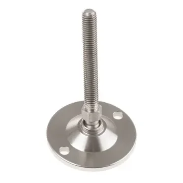 Nu-Tech Engineering M8 Stainless Steel Adjustable Foot, 300kg Static Load Capacity 10° Tilt Angle - A200/001 product image