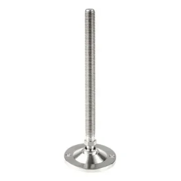 Nu-Tech Engineering M12 Stainless Steel Adjustable Foot, 1250kg Static Load Capacity 10° Tilt Angle - A200/008 product image