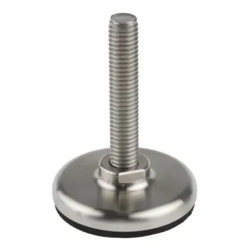 Nu-Tech Engineering M8 Stainless Steel Adjustable Foot, 450kg Static Load Capacity - A300/001 product image