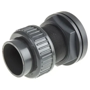 Georg Fischer Plastic Pipe Fitting, Straight Tank Adapter, 50mm to Cement 50mm - 161050250 product image