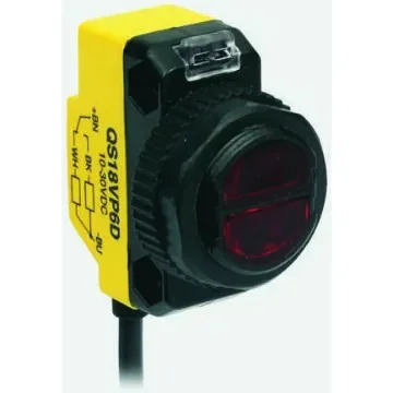 Banner Diffuse Photoelectric Sensor, Block Sensor, 450 mm Detection Range - QS18VP6DQ product image