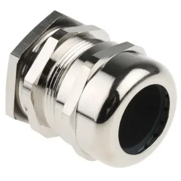 Lapp SKINTOP Series Metallic Nickel Plated Brass Cable Gland, PG29 Thread, 16mm min., 25mm max., IP68 - 52103260+53112260 product image