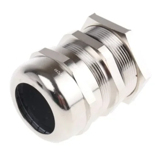 Lapp SKINTOP Series Metallic Nickel Plated Brass Cable Gland, PG36 Thread, 19mm min., 32mm max., IP68 - 52103270+00531227 product image