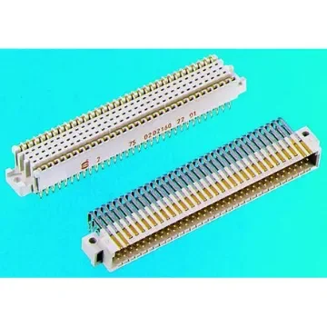 HARTING har-bus 64 160 Way 2.54mm Pitch Class C1, 5 Row, Straight DIN 41612 Connector, Socket - 02021601201 product image