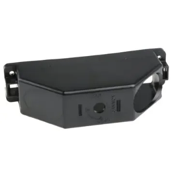 ITT Cannon DL Series Thermoplastic Right Angle D Sub Backshell, 156 Way, Strain Relief - 249-1950-000 product image