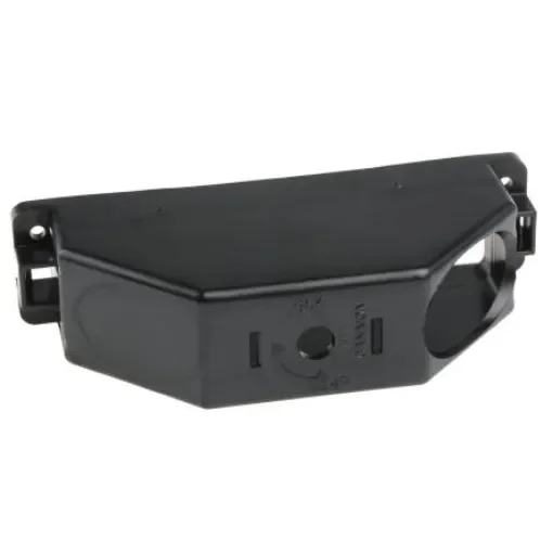 ITT Cannon DL Series Thermoplastic Right Angle D Sub Backshell, 156 Way, Strain Relief - 249-1950-000 product image