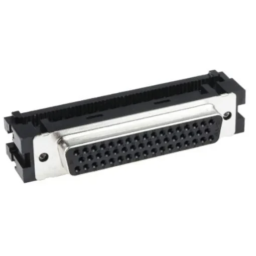 TE Connectivity Amplimite HDF-20 50 Way Right Angle Cable Mount D-sub Connector Socket, 2.76mm Pitch - 1658606-1 product image