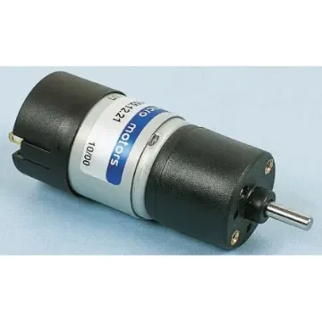 Micromotors Geared DC Geared Motor, 7.2 W, 12 V dc, 10 Ncm, 235 rpm, 4mm Shaft Diameter - HV155-12-21 product image