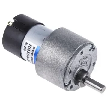 Micromotors Geared DC Geared Motor, 8 W, 12 V dc, 20 Ncm, 210 rpm, 6mm Shaft Diameter - RH158-12-30 product image