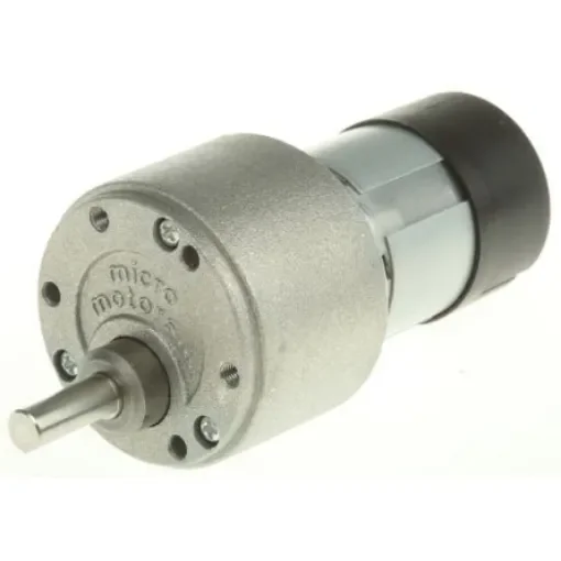 Micromotors Geared DC Geared Motor, 8 W, 12 V dc, 1 Nm, 9 rpm, 6mm Shaft Diameter - RH158-12-630 product image
