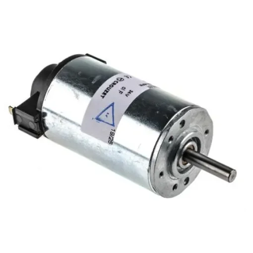 Crouzet Brushed DC Motor, 15.6 W, 24 V dc, 75 mNm, 2000 rpm, 6mm Shaft Diameter - 82800037 product image