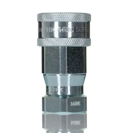 Parker Steel Female Hydraulic Quick Connect Coupling, G 1/2 Female - 6603-8-10 product image