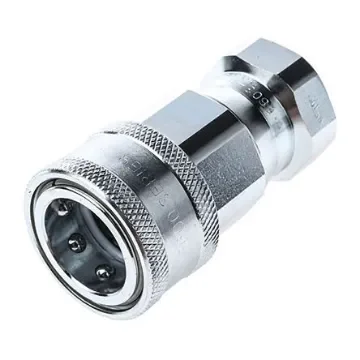 Parker Steel Female Hydraulic Quick Connect Coupling, G 3/4 Female - 6603-12-12 product image