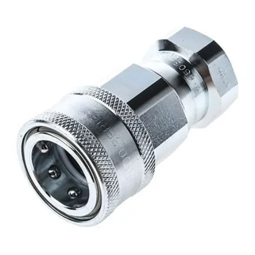 Parker Steel Female Hydraulic Quick Connect Coupling, G 3/4 Female - 6603-12-12 product image