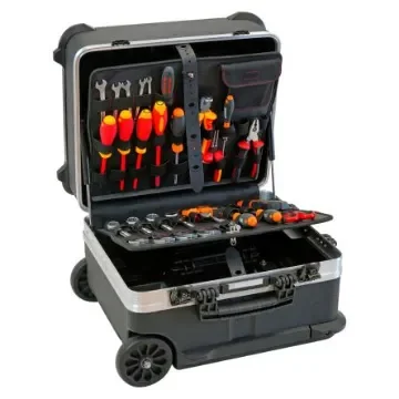 GT Line Plastic Tool Case 2 Wheels, 470 x 390 x 347mm - V-ROCK TURTLE PEL product image