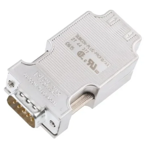 Phoenix Contact SUBCON-PLUS-PROFIB/AX 9 Way Cable Mount D-sub Connector Plug - 2744377 product image