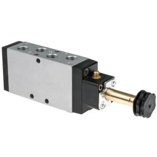 Parker 5/2 Pneumatic Solenoid Valve - Solenoid/Spring G 1/8 Viking Xtreme Series - P2LAX511ESNDDN product image
