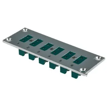Reckmann Miniature Thermocouple Connector Panel for Use with Type K Thermocouple - R9-1788 product image
