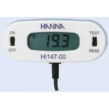 Hanna Instruments HI 147-00 Wired Digital Thermometer for Kitchen Appliance Use, 1 Input(s), +150°C Max, ±0.3 °C - HI147-00 product image