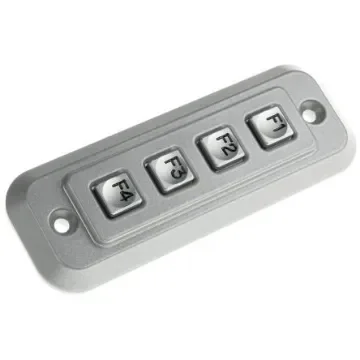 Storm IP65 4 Key Die Cast Zinc Keypad - 1K042102 product image