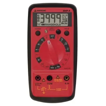 Amprobe 35XPA Handheld Digital Multimeter, 2A ac Max, 2A dc Max, 600V ac Max - 35XP-A product image