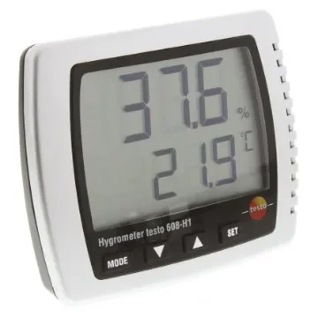 Testo 608-H1 Digital Hygrometer, ±3 %RH Accuracy, +50°C Max, 95%RH Max - 0560 6081 product image