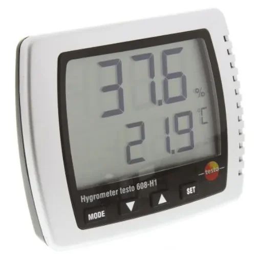 Testo 608-H1 Digital Hygrometer, ±3 %RH Accuracy, +50°C Max, 95%RH Max - 0560 6081 product image