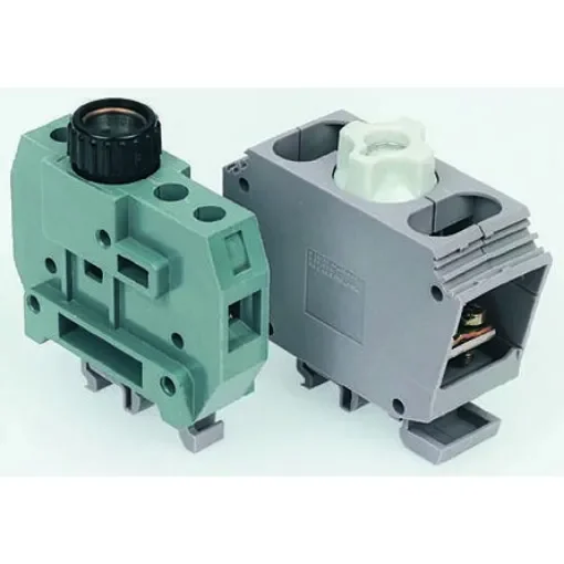 Entrelec 1SNA116298R2700 MB Series Black, Grey, 10mm², Screw Termination, Fused product image