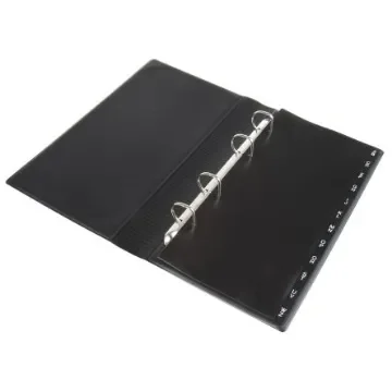 Durable Black Business Card Wallet - 2403-01 product image
