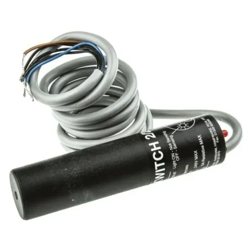 Tempatron Capacitive Smooth Barrel Proximity Sensor, 25 mm Detection, Relay NO/NC, 24 V ac/dc - PXW-2-24 product image