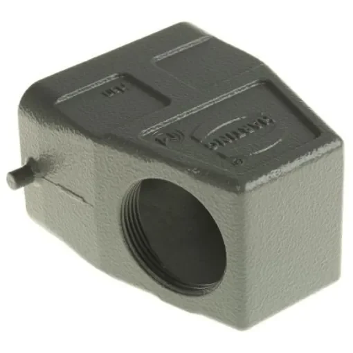 HARTING Han B Heavy Duty Power Connector Hood, Side Entry - 19300060547 product image