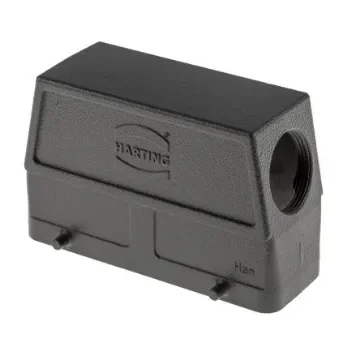 HARTING Han B Heavy Duty Power Connector Hood, M32 Thread, Side Entry - 19300240527 product image
