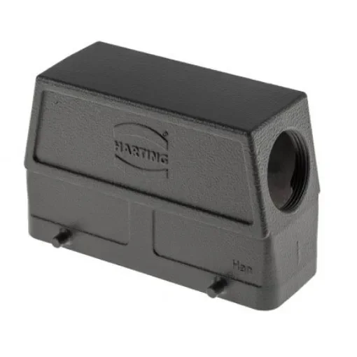HARTING Han B Heavy Duty Power Connector Hood, M32 Thread, Side Entry - 19300240527 product image