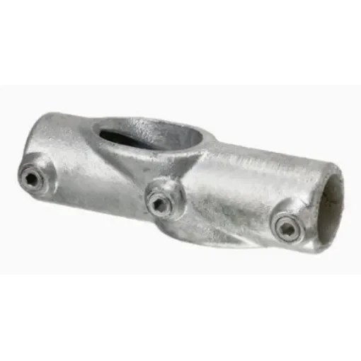 RS PRO Cross Clamp, Connecting Component, Strut Profile Type 1, Round Tube Size Type 1 - 4156034 product image