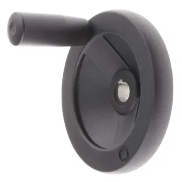 Rose+Krieger Black Die Cast Aluminium Hand Wheel, 100mm diameter - 90915 product image