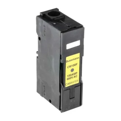 Eaton 100A Rail Mount Fuse Holder for A3 Fuse, 1P, 690V ac - CM100F product image