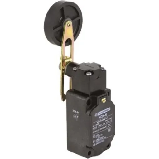 Telemecanique Sensors OsiSense XC Series Lever Limit Switch, NO/NC, IP65, DP, Plastic Housing, 240V ac Max, 3A Max - XCKS139 product image