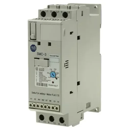 Allen Bradley Soft Starter, , 7.5 kW, 460 V ac, 3 Phase, IP2X - 150-C19NBR product image