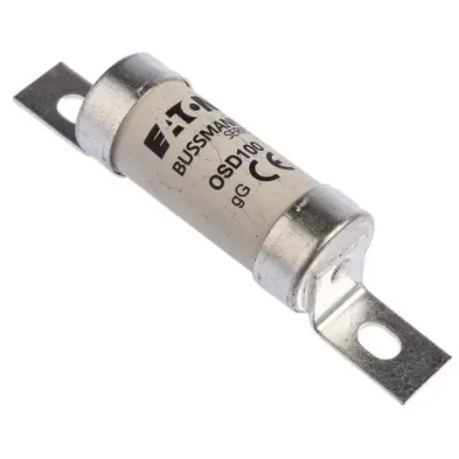 Eaton 100A British Standard Fuse, A3, 500V ac, 73.5mm - OSD100 product image