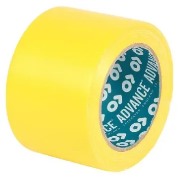 Advance Tapes AT8 Yellow PVC 33m Lane Marking Tape, 0.14mm Thickness product image