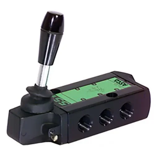 EMERSON – ASCO Lever 5/3 W1 Pneumatic Manual Control Valve 551 Series, G 1/4, 1/4in, III B - 55102097 product image