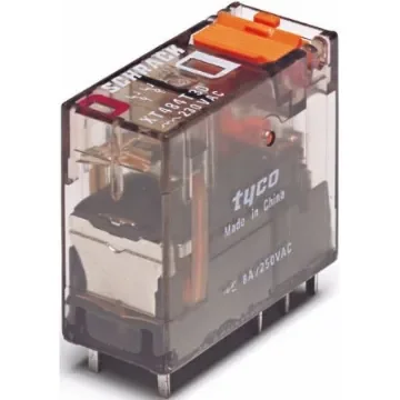 TE Connectivity PCB Mount Power Relay, 230V ac Coil, 8A Switching Current, DPDT - XT424T30 1887203-1 product image
