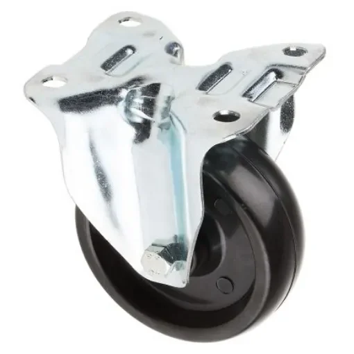 RS PRO Fixed Castor Wheel, 120kg Capacity, 100mm Wheel - 4203865 product image