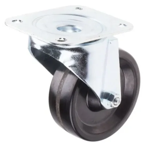 RS PRO Swivel Castor Wheel, 120kg Capacity, 100mm Wheel - 4203871 product image