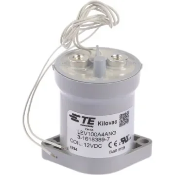 TE Connectivity KILOVAC LEV100 Contactor, 12 V dc Coil, 1-Pole, 1NO - LEV100A4ANG 3-1618389-7 product image