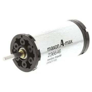 Maxon Brushed DC Motor, 15 W, 18 V dc, 37.5 mNm, 5270 rpm, 4mm Shaft Diameter - 236646 product image