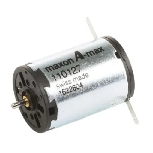 Maxon Brushed DC Motor, 5 W, 36 V dc, 6.15 mNm, 9800 rpm, 2mm Shaft Diameter - 110127 product image